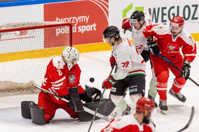 Ice Hockey. Friendly Match. Poland - Hungary. 20.04.2023
