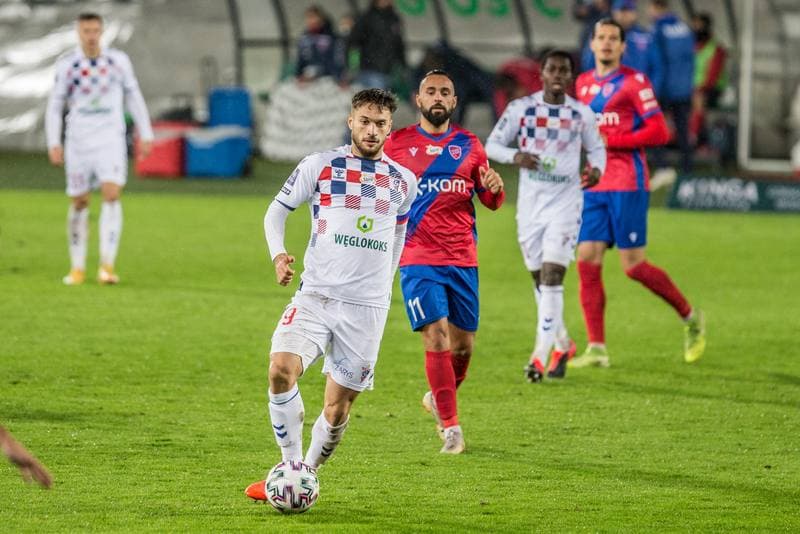 Football. PKO BP Ekstraklasa. Gornik Zabrze - Rakow Czestochowa. 17.10.2020