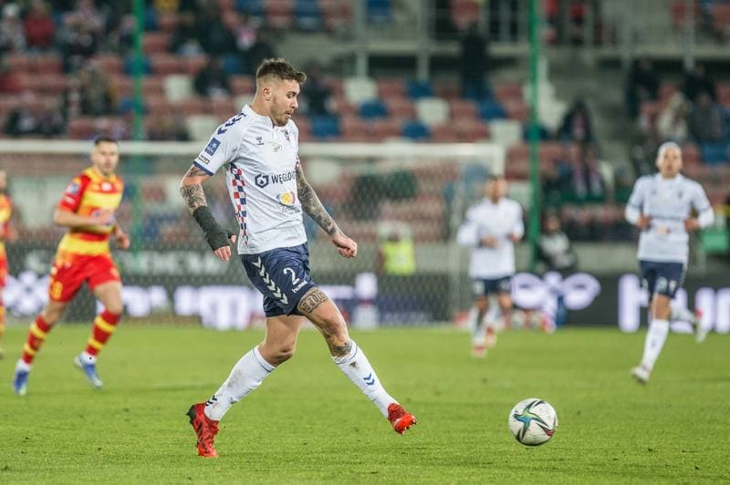 Football. PKO BP Ekstraklasa. Gornik Zabrze - Jagiellonia Bialystok. 14.02.2022