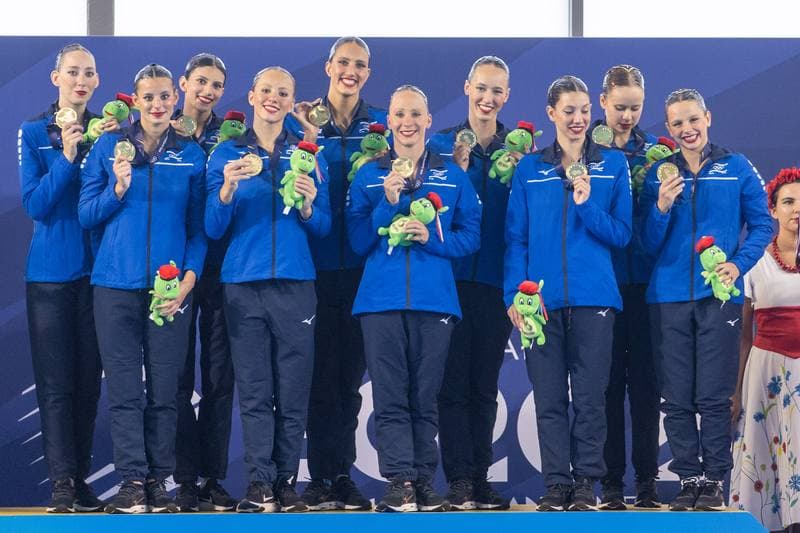Artistic Swimming. European Games. Team Free Routine Combination. 23.06.2023