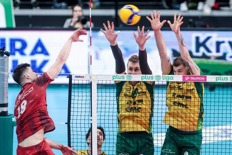 Volleyball. PlusLiga. Aluron CMC Warta Zawiercie - Asseco Resovia Rzeszow. 29.03.2025