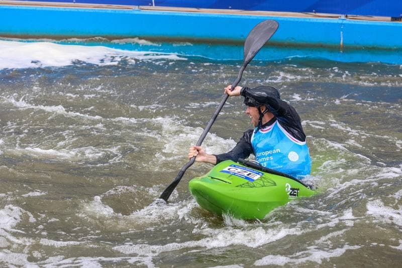Canoe Slalom. European Games. Timo Trummer - 02.07.2023