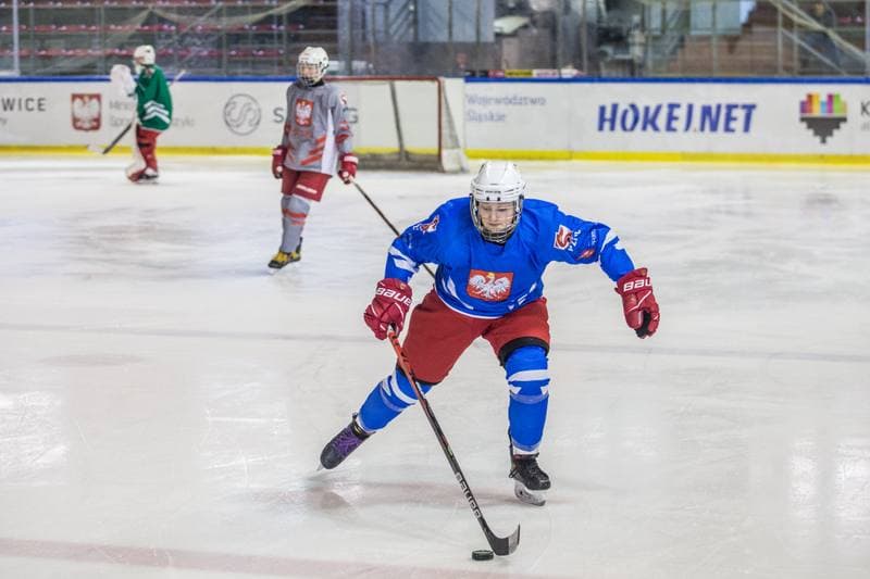 Ice Hockey. Poland national team. Training. 04.04.2022