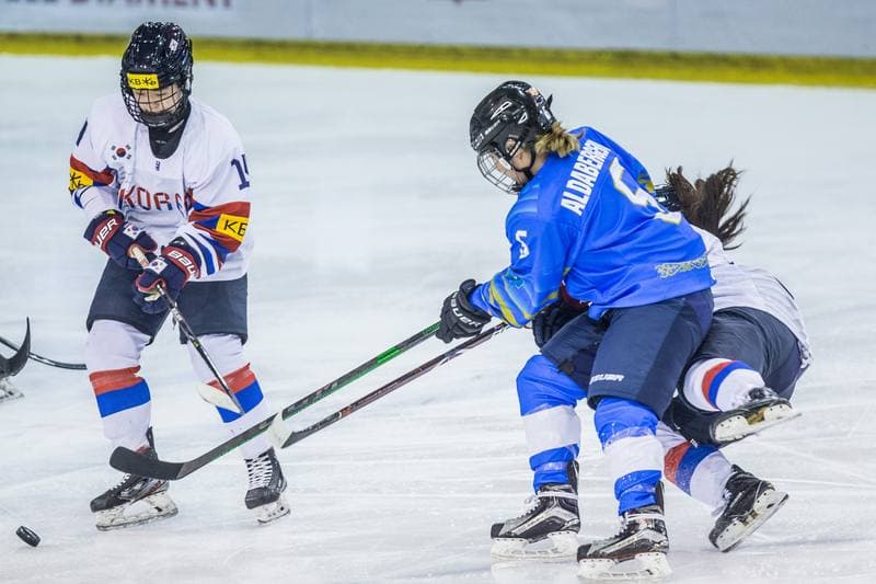 Ice Hockey. Women's World Championship Division 1B. Korea - Kazakhstan. 09.04.2022