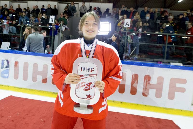 Ice Hockey. Women's World Championship Division 1B. Poland - China. 14.04.2022