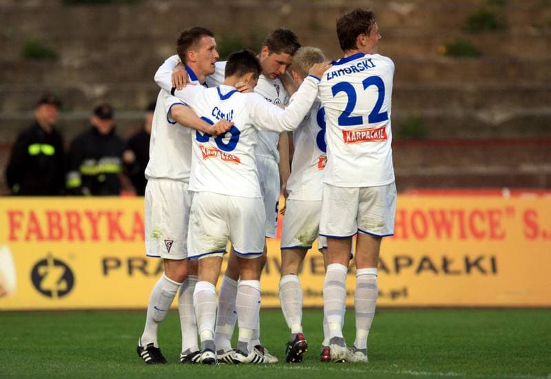 Football. I liga. Gornik Zabrze - MKS Kluczbork. 28.04.2010