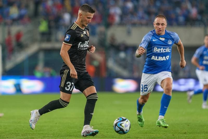 Football. PKO BP Ekstraklasa. Ruch Chorzow - LKS Lodz. 28.07.2023