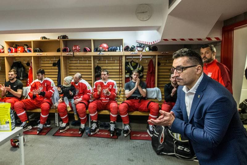 Ice Hockey. World Championship Division 1 Group B. Poland - Japan. 01.05.2022