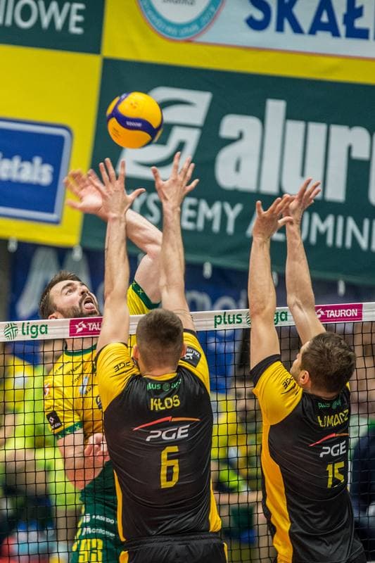 Volleyball. PlusLiga. Aluron CMC Warta Zawiercie - PGE Skra Belchatow. 07.05.2022