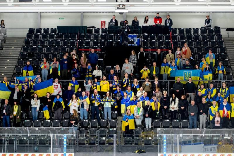 Ice Hockey. World Championship Division 1 Group B. Estonia - Ukraine. 01.05.2022