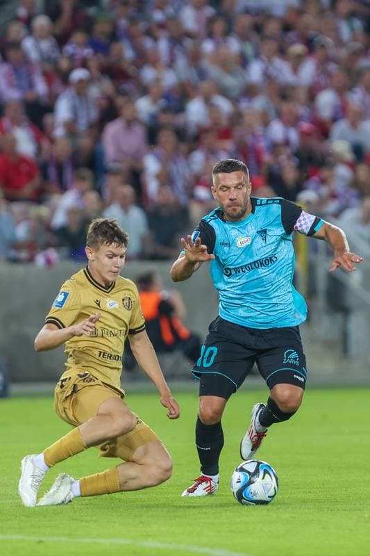Football. PKO BP Ekstraklasa. Gornik Zabrze - Widzew Lodz. 18.08.2023