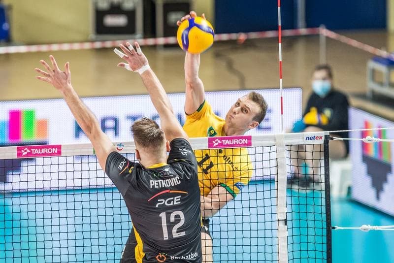Volleyball. PlusLiga. GKS Katowice - PGE Skra Belchatow. 03.01.2021