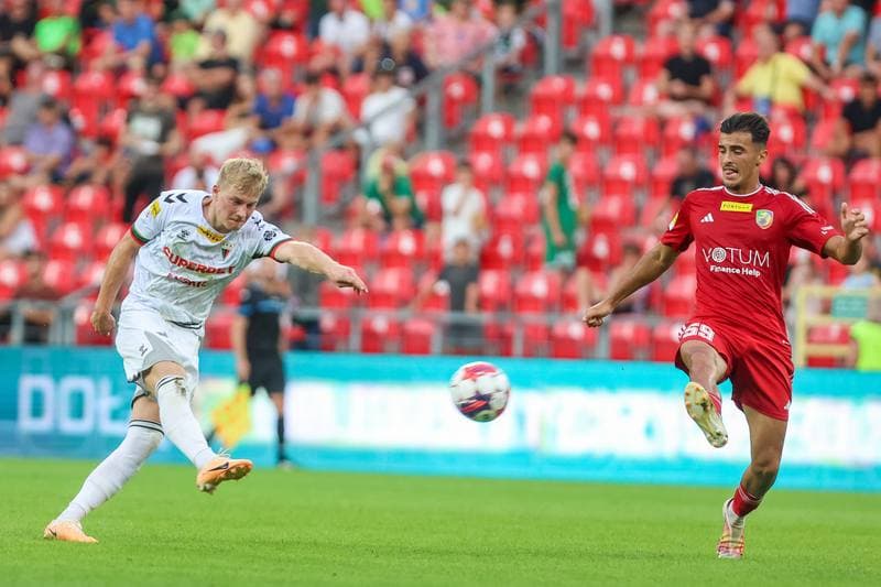 Football. Fortuna I Liga. GKS Tychy - Miedz Legnica. 25.08.2023