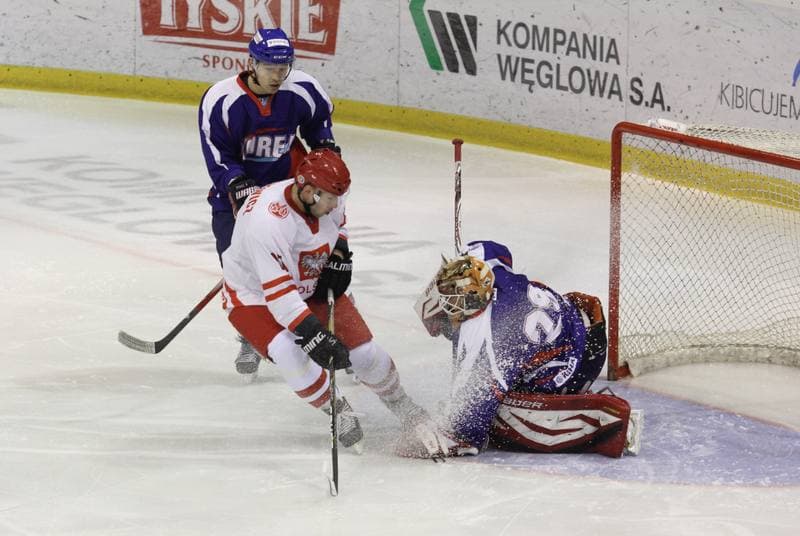 Ice Hockey. Poland national team. Press Conference. 07.02.2013