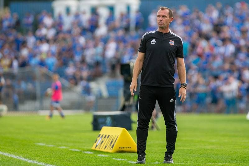 Football. Fortuna I Liga. Ruch Chorzow - Bruk-Bet Termalica Nieciecza. 27.08.2022