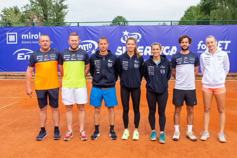 Tennis. Lotto SuperLiga. KT Kubala Ustron - Park Tenisowy Olimpia Poznan. 07.08.2022