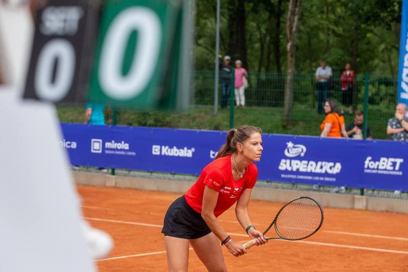 Tennis. Lotto SuperLiga. KT Kubala Ustron - Park Tenisowy Olimpia Poznan. 07.08.2022