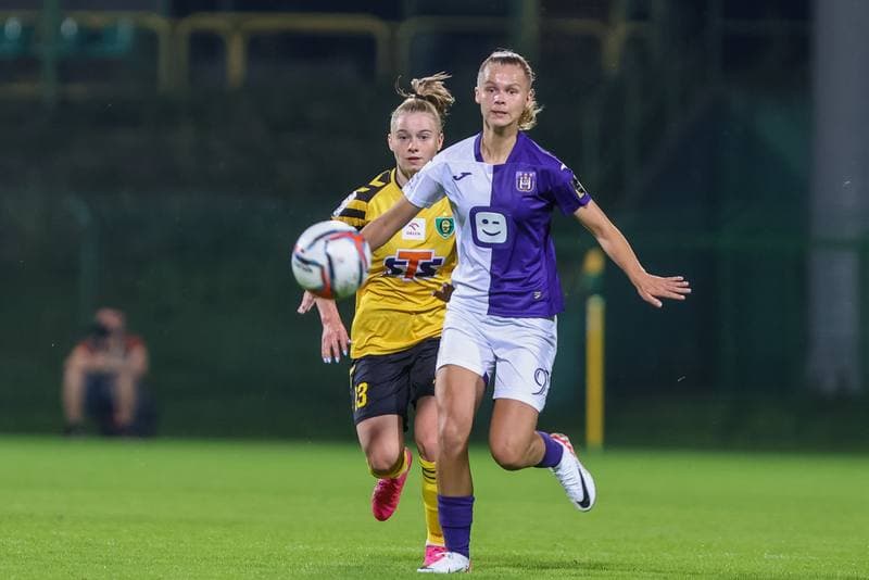 Football. UEFA Women's Champions League. GKS Katowice - RSC Anderlecht. 06.09.2023