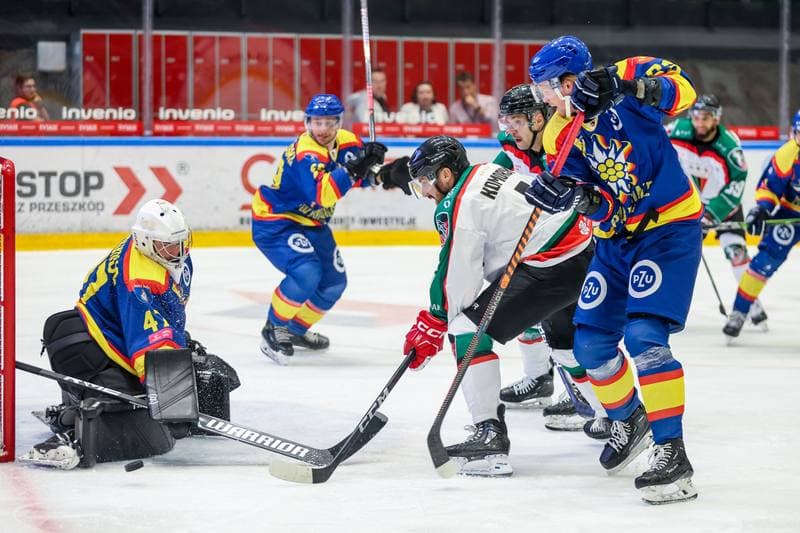 Ice Hockey. Tauron Hokej Liga. GKS Tychy - PZU Podhale Nowy Targ. 08.09.2023