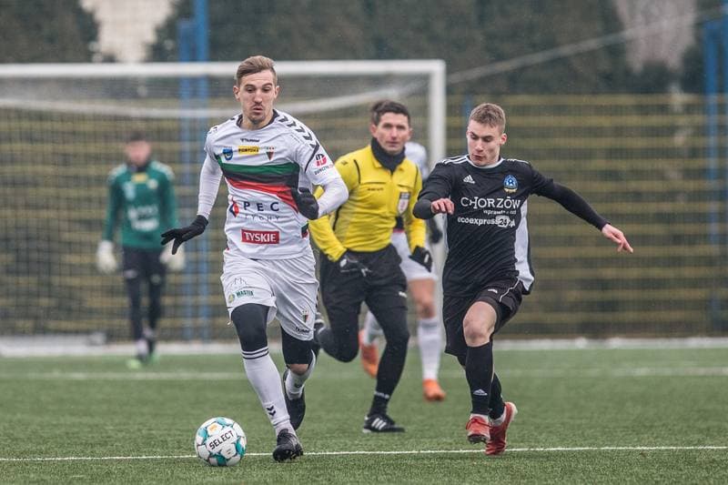 Football. Sparing. GKS Tychy - Ruch Chorzow. 30.01.2021