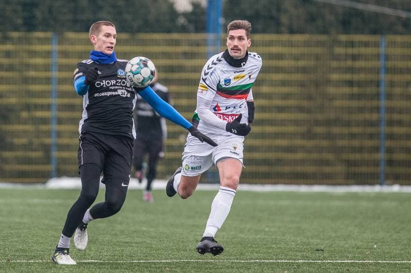 Football. Sparing. GKS Tychy - Ruch Chorzow. 30.01.2021