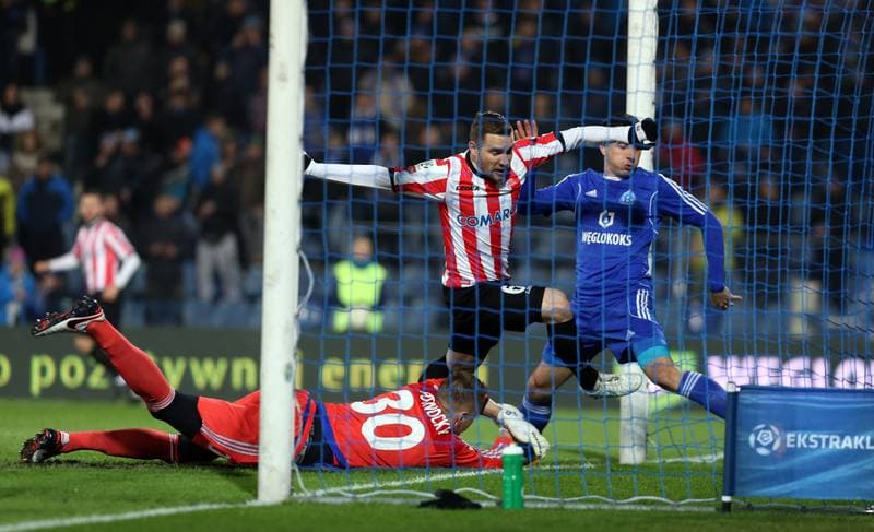 Football. Ekstraklasa. Ruch Chorzow - Cracovia Krakow. 02.03.2016