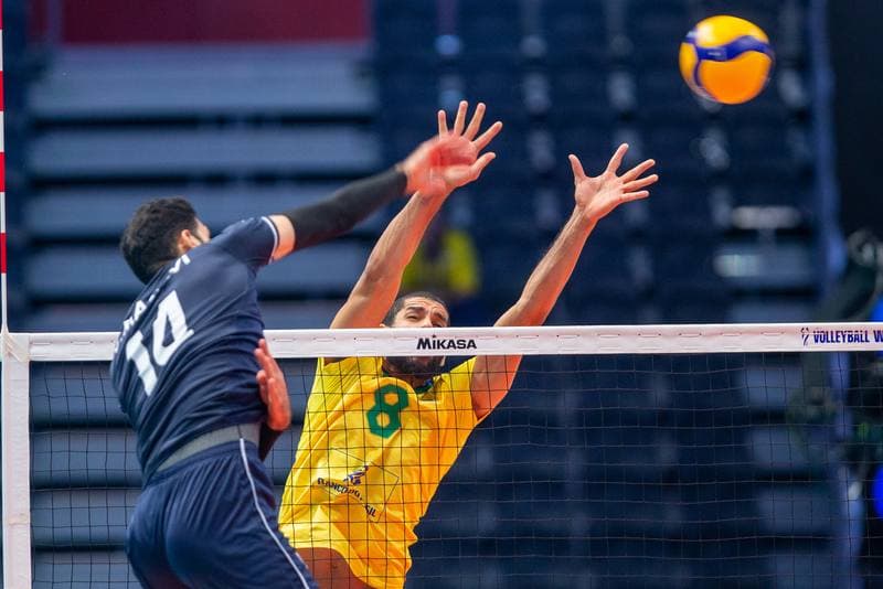 Volleyball. FIVB Men's World Championship. Brazil - Iran. 06.09.2022