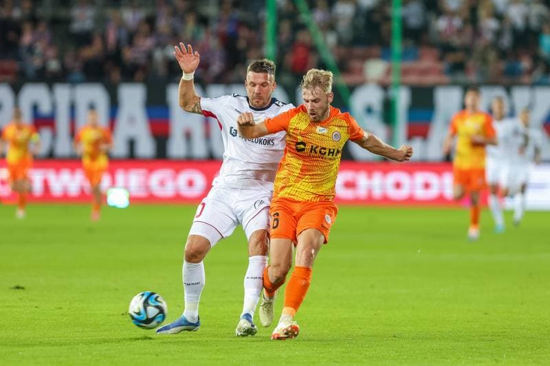 Football. PKO BP Ekstraklasa. Gornik Zabrze - Zaglebie Lubin. 02.10.2023