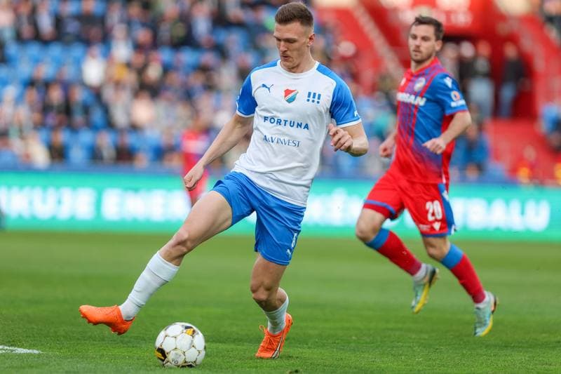 Football. Fortuna:Liga. Banik Ostrava - Viktoria Plzen. 16.04.2023