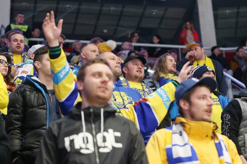 Ice Hockey. Tipsport Extraliga. Ocelari Trinec - PSG Zlin. 19.02.2017