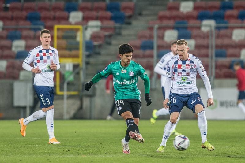 Football. PKO BP Ekstraklasa. Gornik Zabrze - Legia Warsaw. 27.02.2021