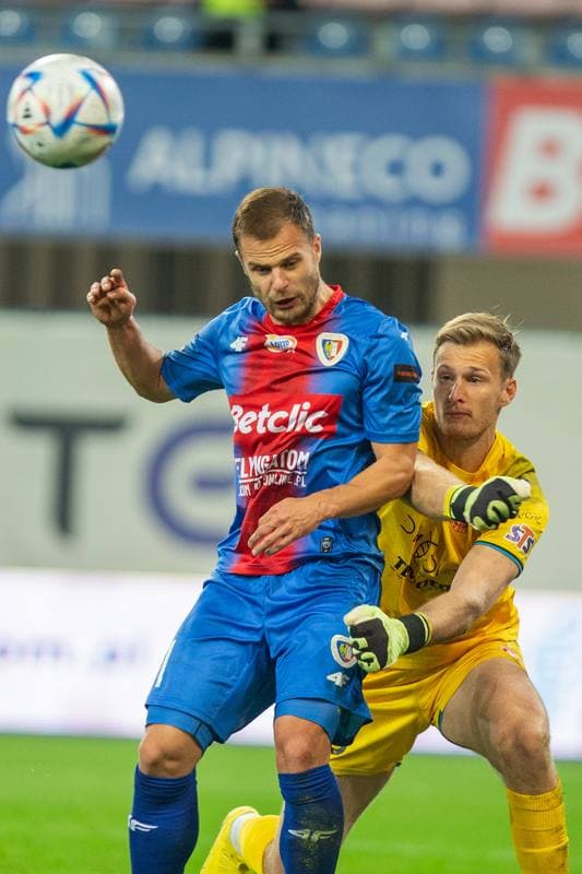 Football. PKO BP Ekstraklasa. Piast Gliwice - Widzew Lodz. 10.10.2022
