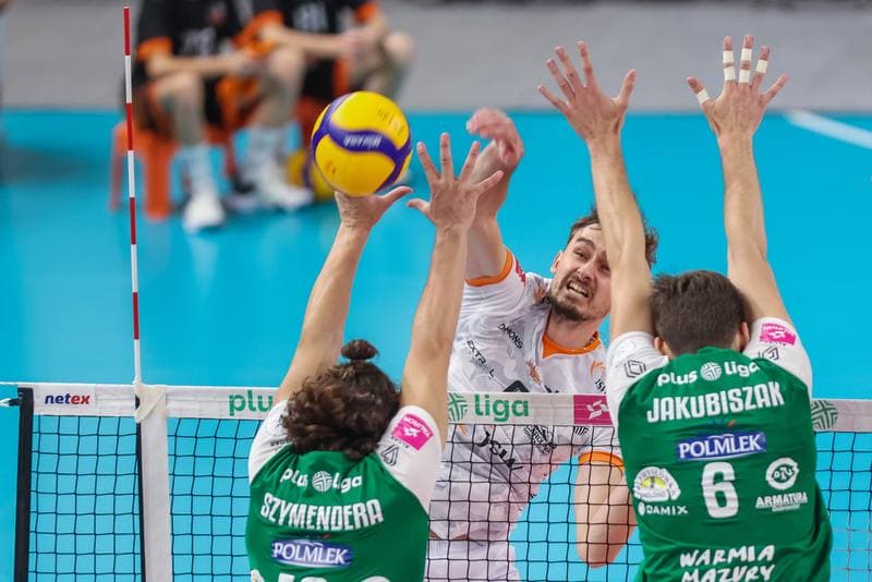Volleyball. PlusLiga. Jastrzebski Wegiel - Indykpol AZS Olsztyn. 24.10.2023