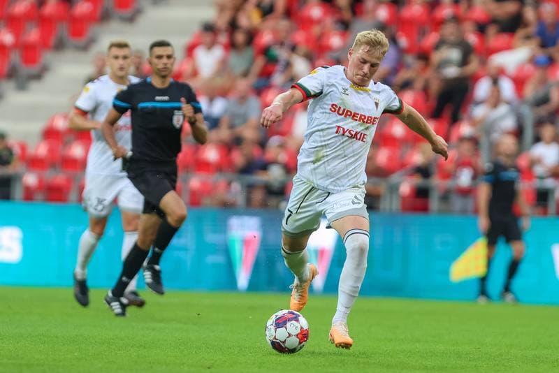 Football. Fortuna I Liga. GKS Tychy - Miedz Legnica. 25.08.2023
