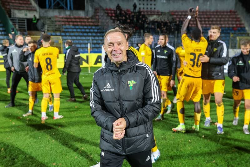 Football. Fortuna I Liga. Odra Opole - Gornik Leczna. 04.11.2023