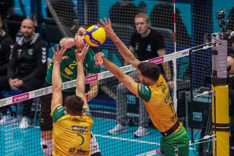 Volleyball. PlusLiga. Aluron CMC Warta Zawiercie - GKS Katowice. 05.11.2023