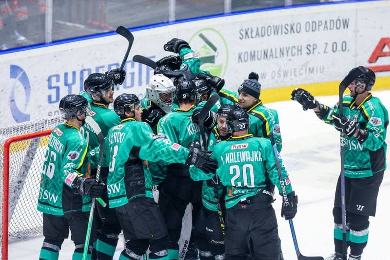 Ice Hockey. Tauron Hokej Liga. Re-Plast Unia Oswiecim - JKH GKS Jastrzebie. 29.10.2023