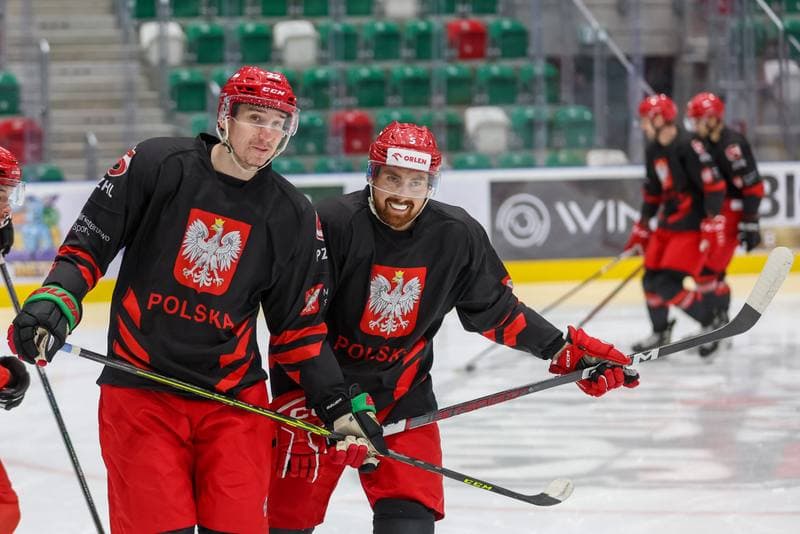 Ice Hockey. Poland national team. Training. 06.11.2023