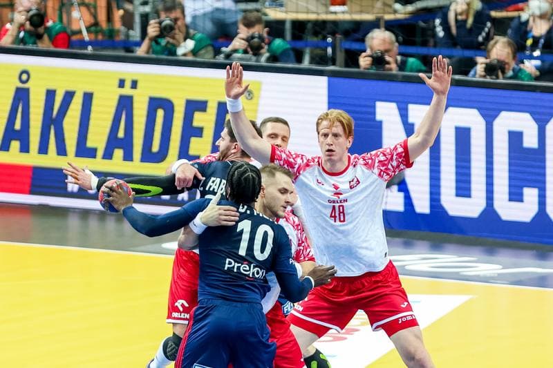 Handball. IHF World Men's Championship. Poland - France. 11.01.2023