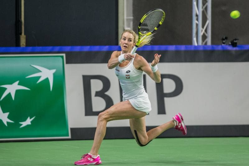 Tennis. Billie Jean King Cup. Poland - Brazil. 16.04.2021