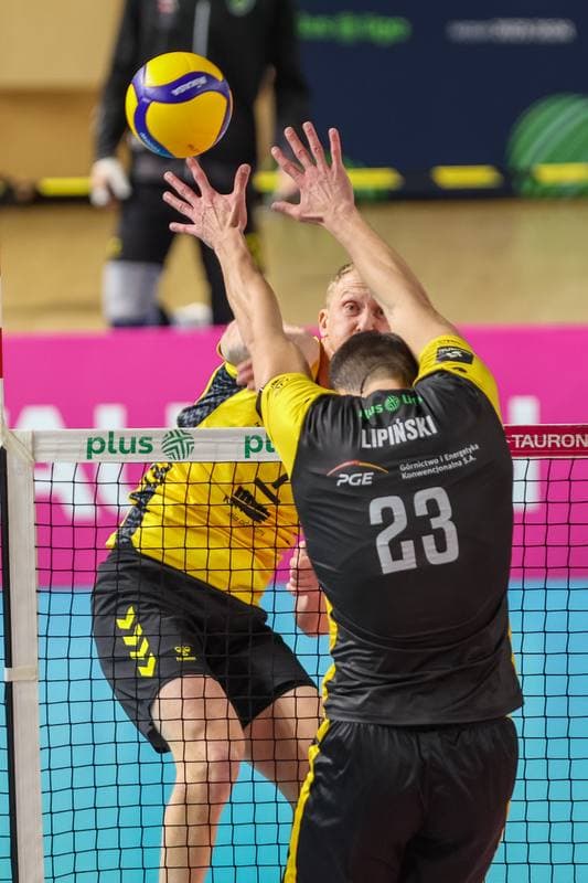 Volleyball. PlusLiga. GKS Katowice - PGE Giek Skra Belchatow. 09.12.2023