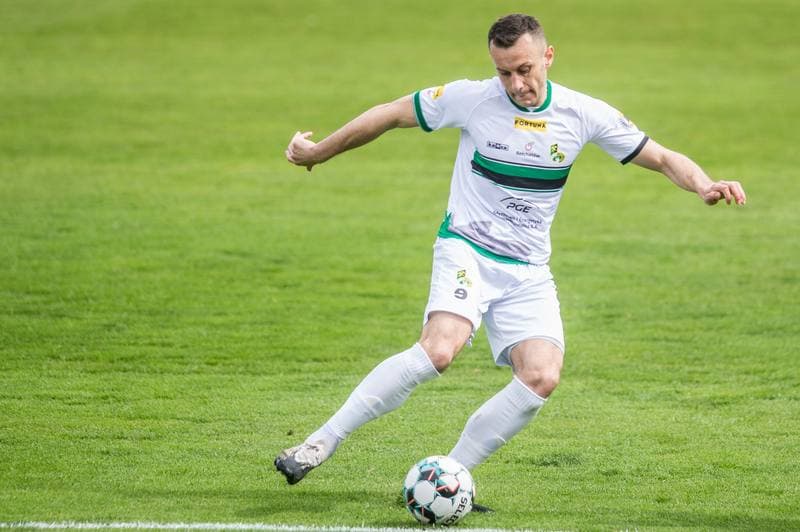 Football. Fortuna I Liga. Zaglebie Sosnowiec - GKS Belchatow. 18.04.2021