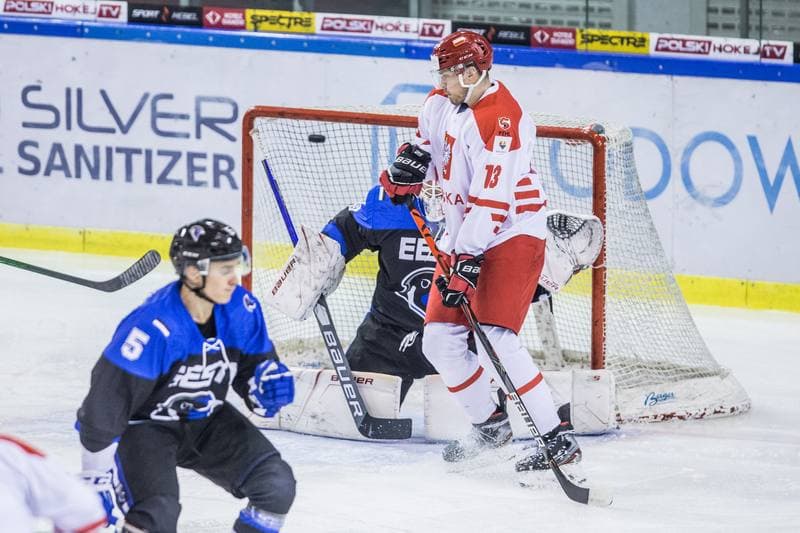 Ice Hockey. Three Seas Tournament. Poland - Estonia. 18.04.2021