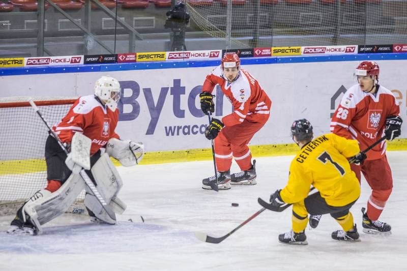 Ice Hockey. Three Seas Tournament. Poland - Lithuania. 19.04.2021