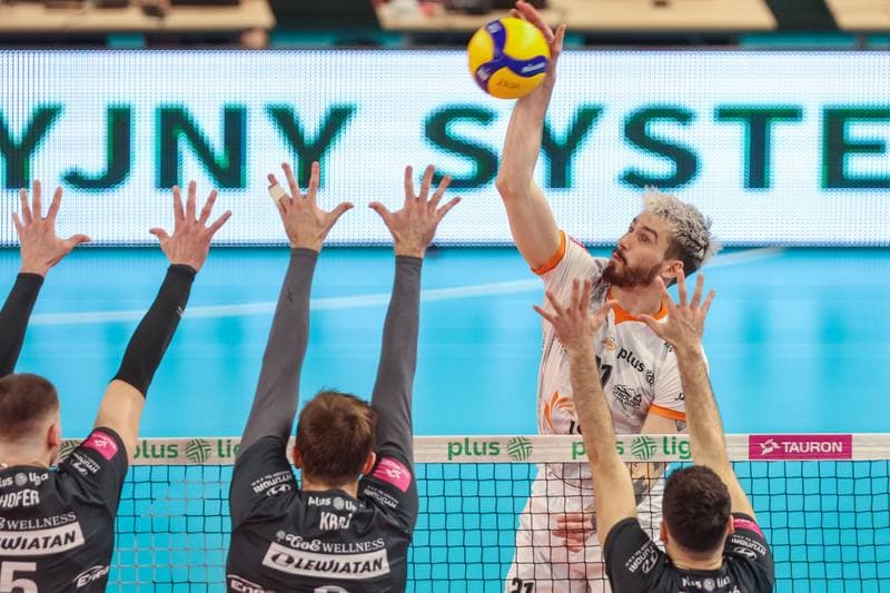 Volleyball. PlusLiga. Jastrzebski Wegiel - Enea Czarni Radom. 16.11.2023