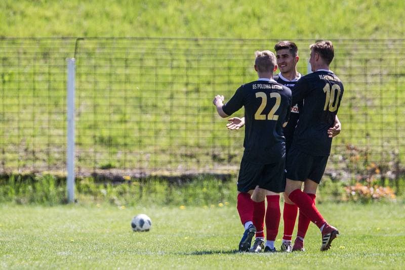 Football. Haiz IV Liga. Polonia Bytom - MKS Myszkow. 01.05.2019