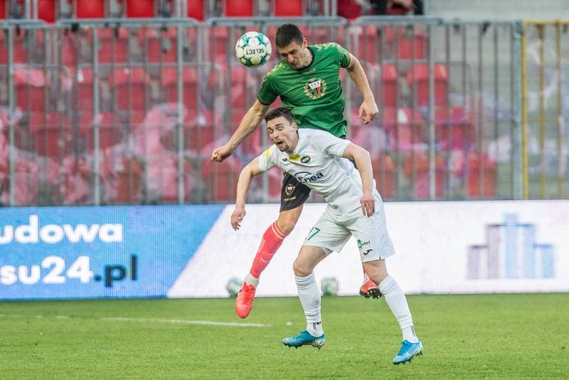 Football. Fortuna I Liga. GKS Tychy - Radomiak Radom. 20.04.2021