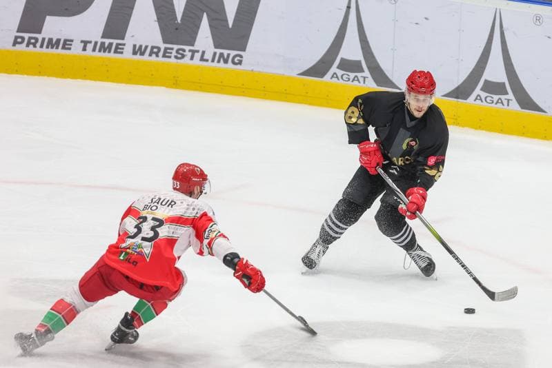 Ice Hockey. Tauron Hokej Liga. Zaglebie Sosnowiec - Comarch Cracovia. 19.11.2023