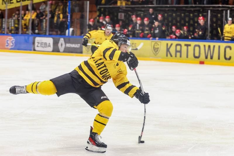 Ice Hockey. Tauron Hokej Liga. GKS Katowice - Comarch Cracovia. 26.11.2023
