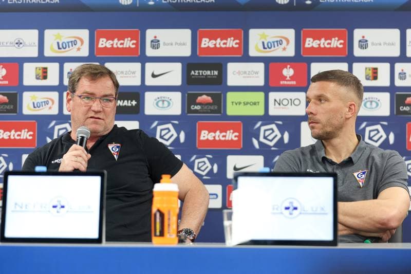 Football. Ruch Chorzow. Press Conference. 14.03.2024